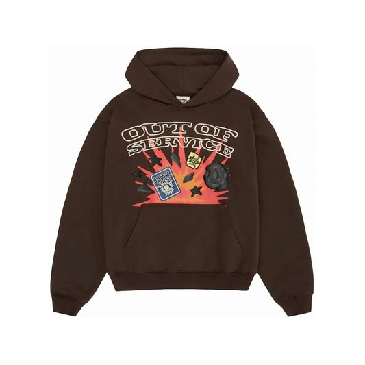 Broken Planet Hoodie 'Out of Service'