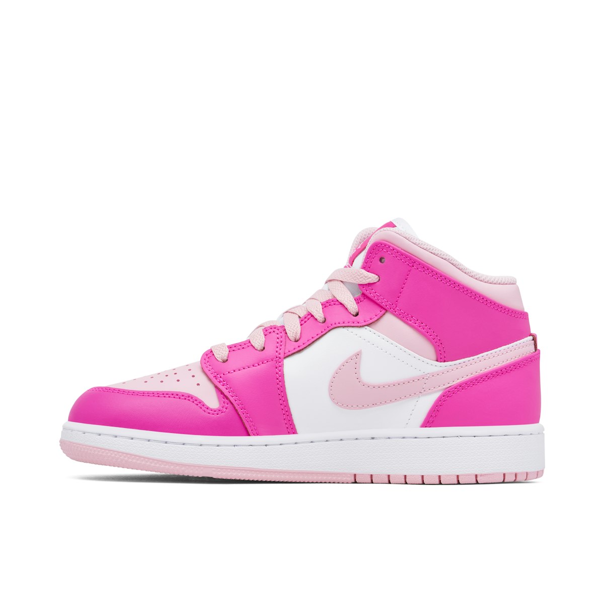 Jordan 1 Mid GS 'Fierce Pink'