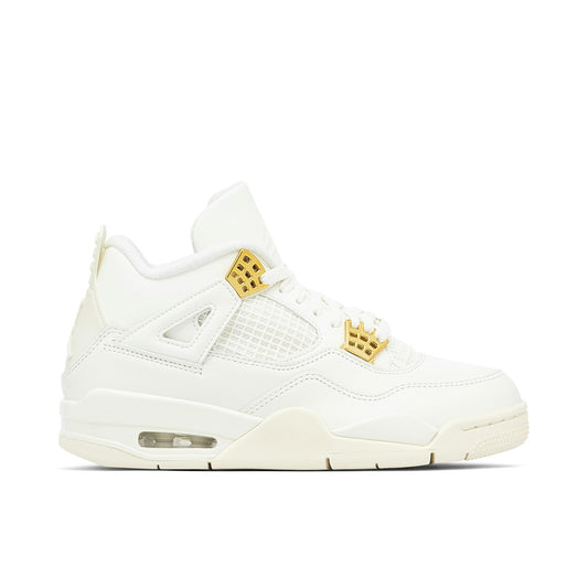 Jordan 4 Retro W 'Sail Metallic Gold'