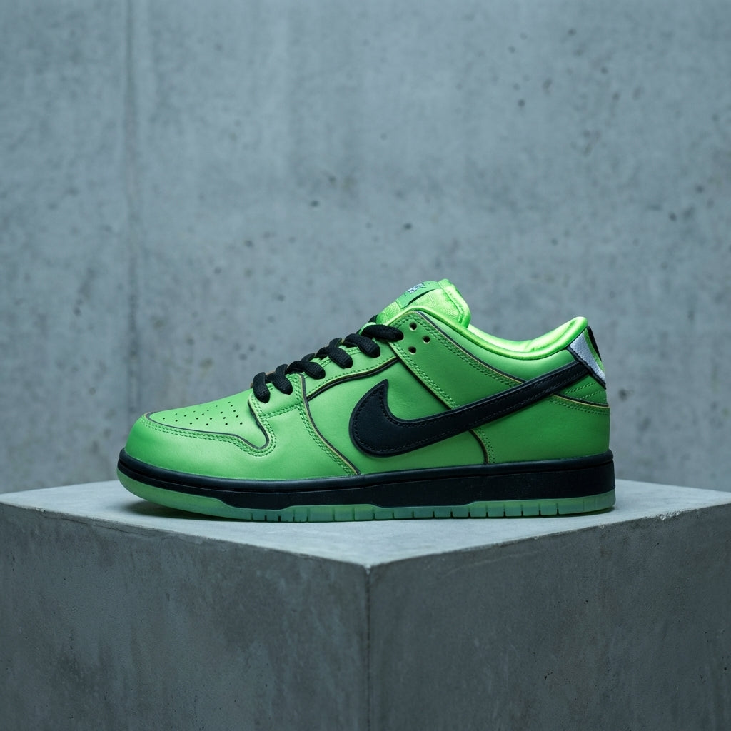 Nike SB Dunk Low 'The Powerpuff Girls Buttercup'