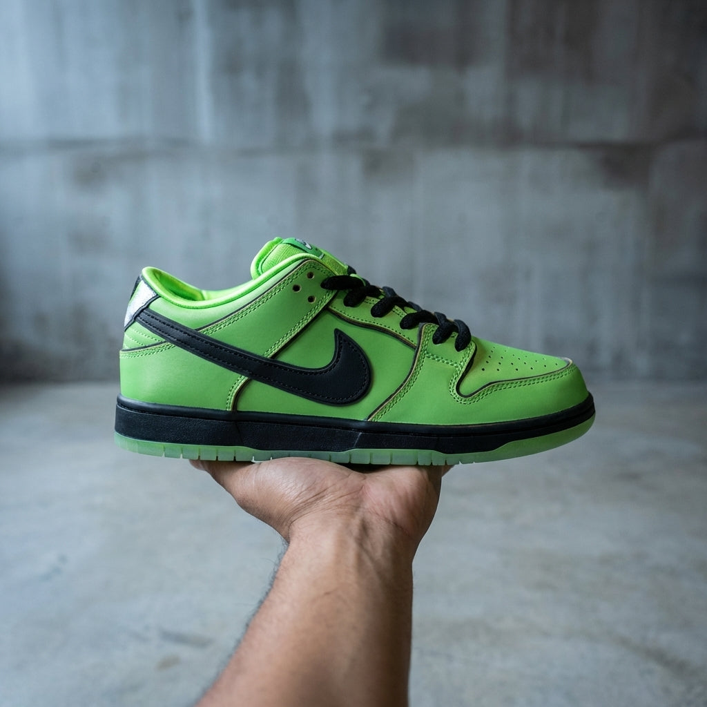 Nike SB Dunk Low 'The Powerpuff Girls Buttercup'