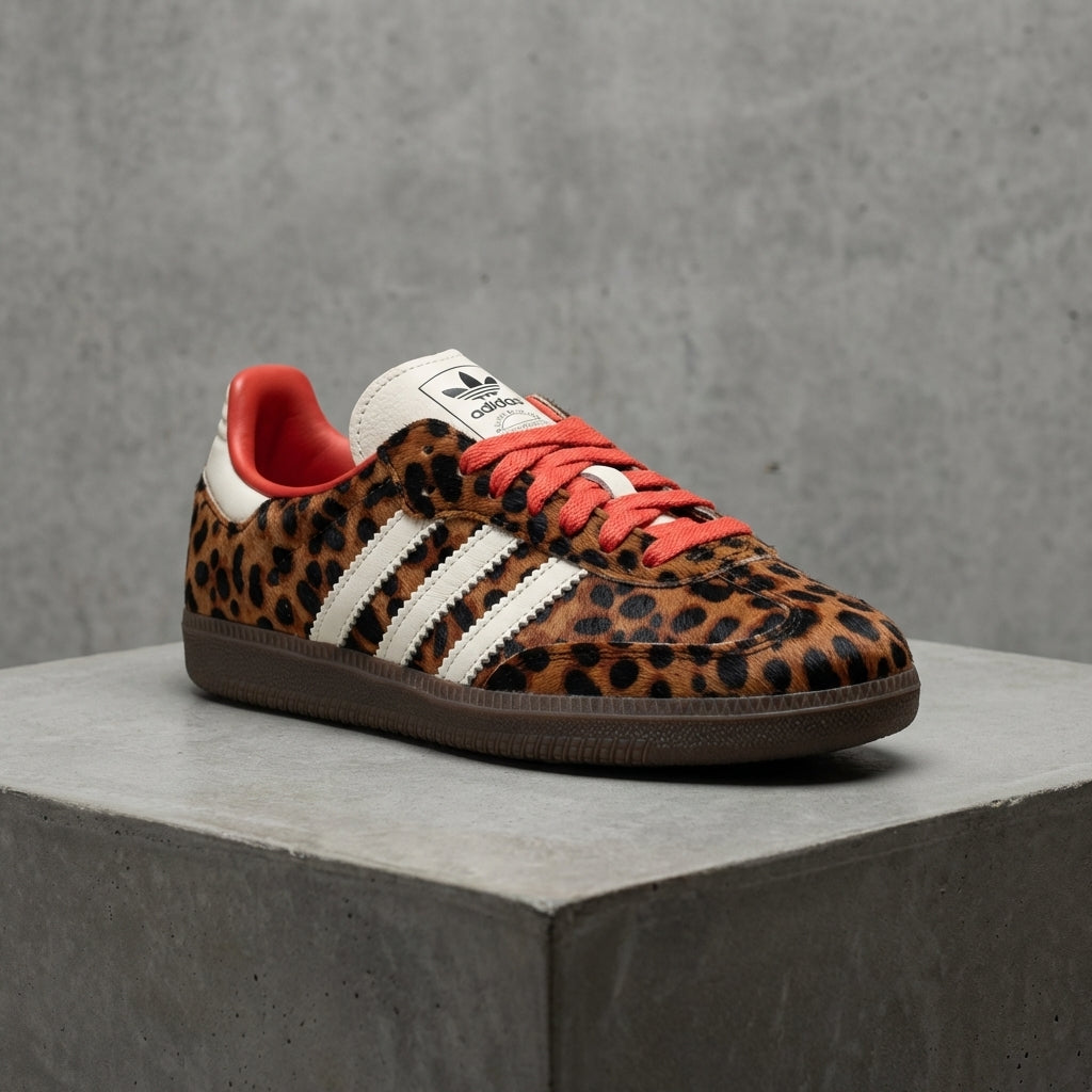 Adidas Samba OG 'Preloved Red Leopard'