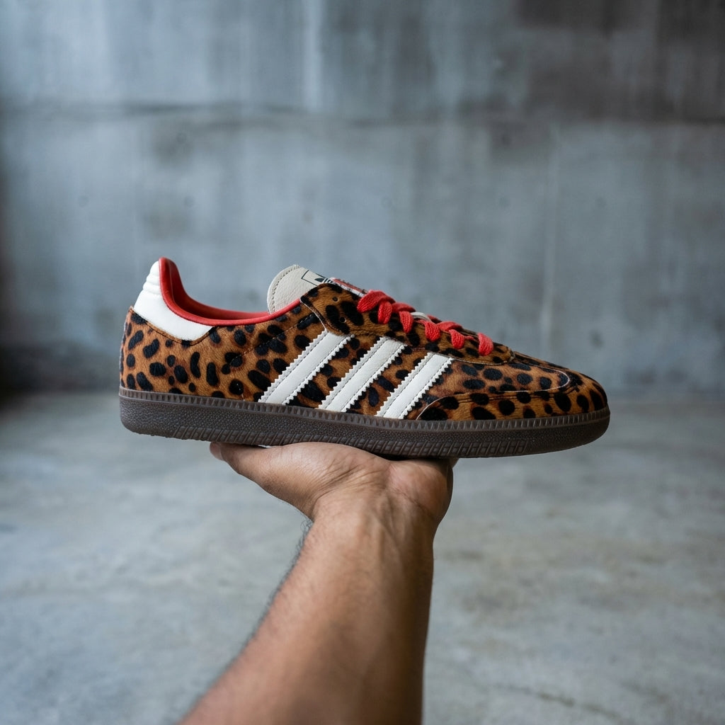 Adidas Samba OG 'Preloved Red Leopard'