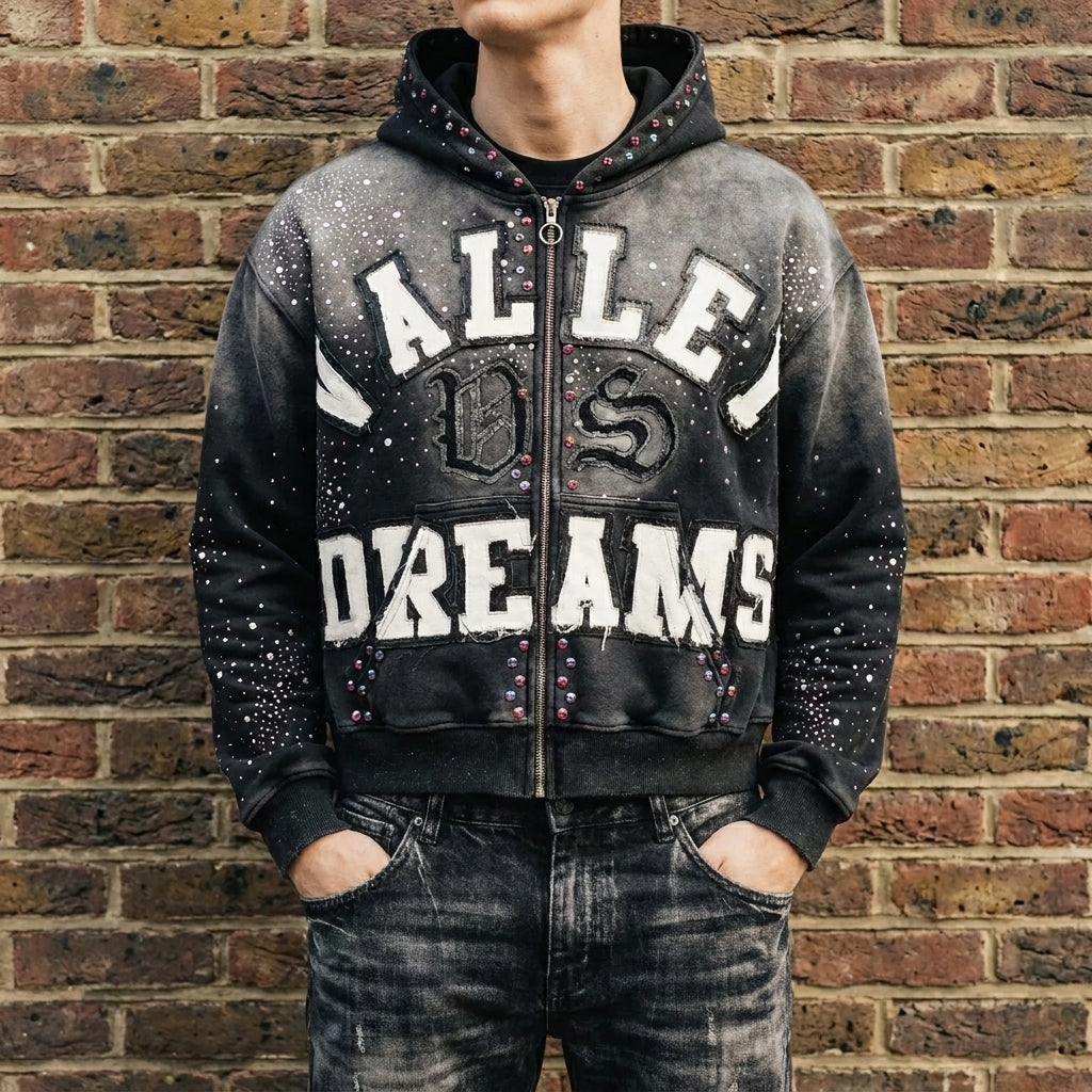 Valley Dreams - Vale Forever Classico Zip Up 'Black'