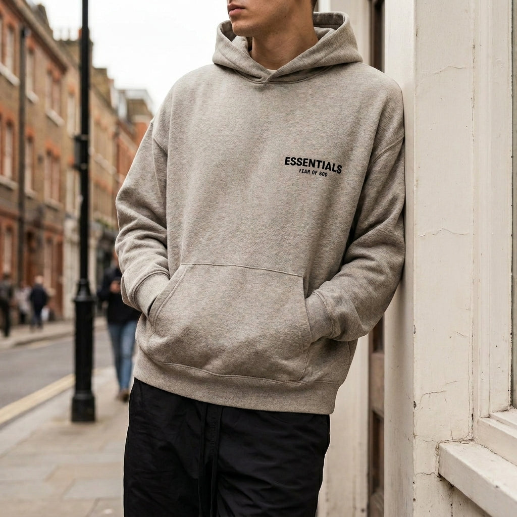 Fear of God Essentials Hoodie 2022 'Dark Oatmeal' (SS22)
