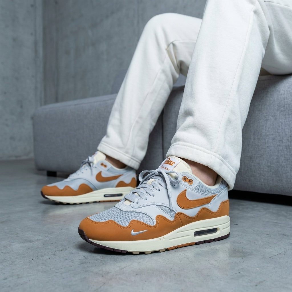 Nike Air Max 1 Patta Waves Monarch (with Bracelet)