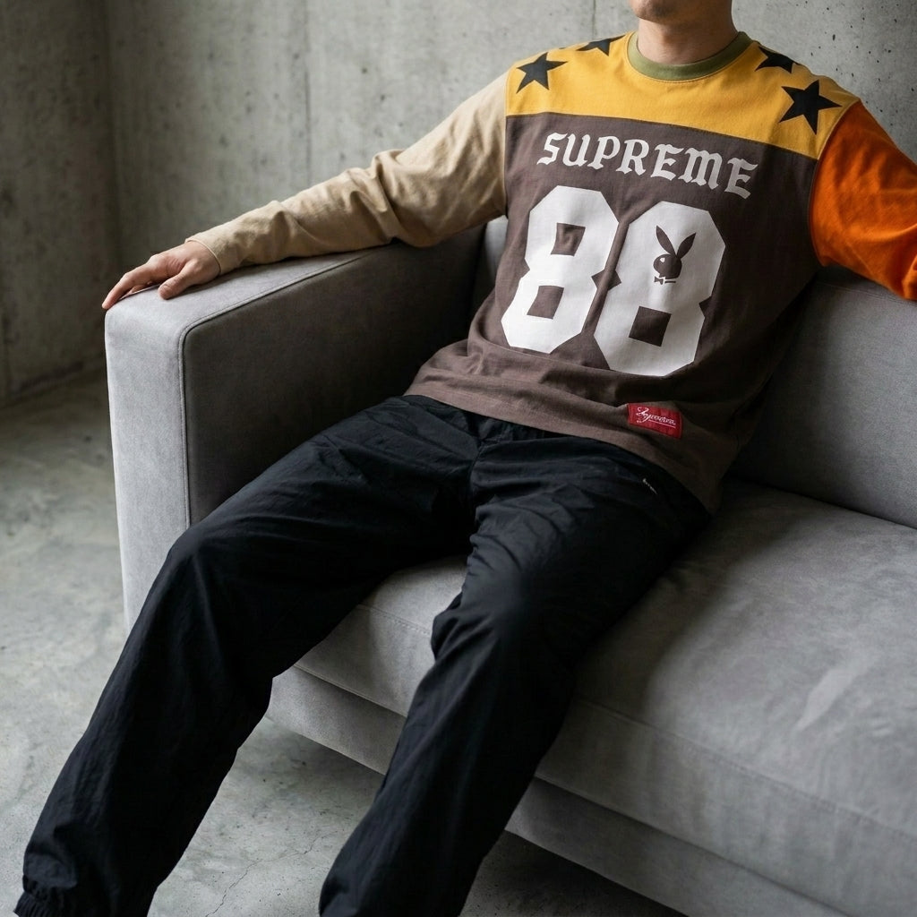 Supreme x Playboy Long-Sleeve Top 'Multicolour'