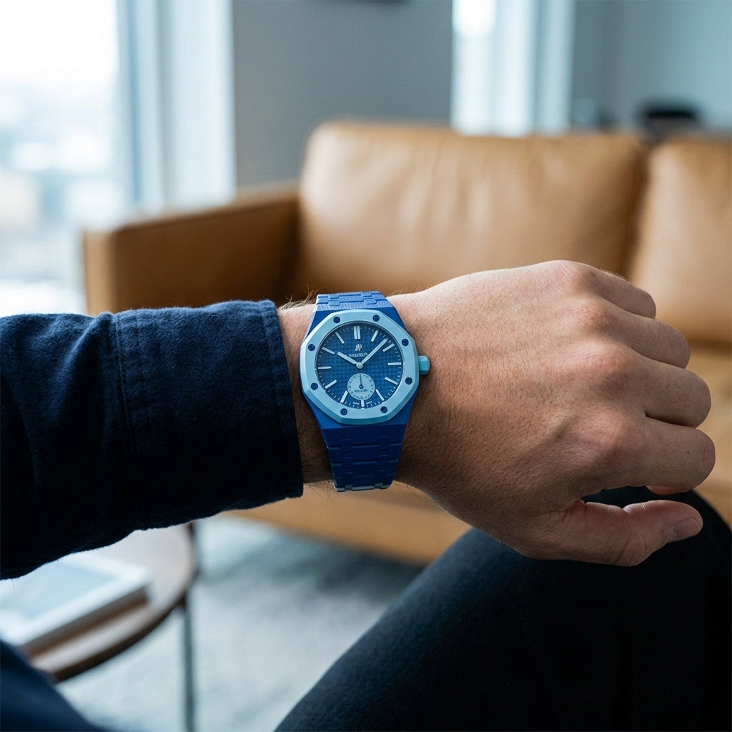 Swatch X Audemars Piguet Royal Pop Bioceramic Watch Strap 'Lan Ba'