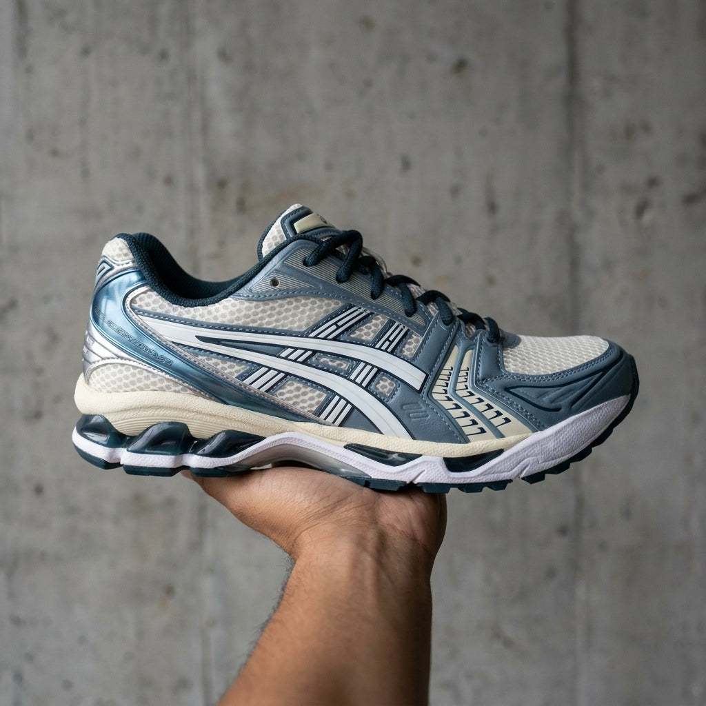 Asics Gel-Kayano 14 'Cream Raw Indigo'