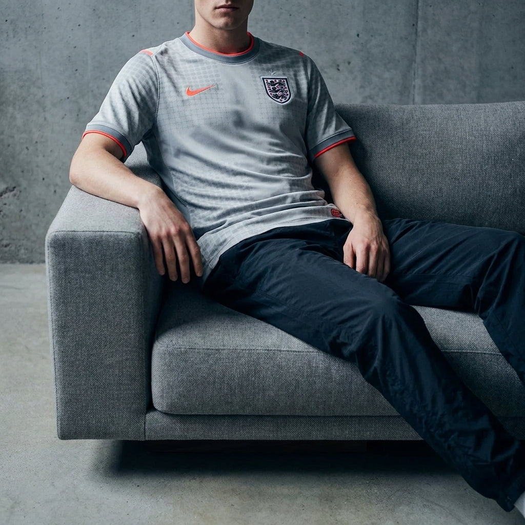 England Nike X Palace Pre Match Top 'Grey'
