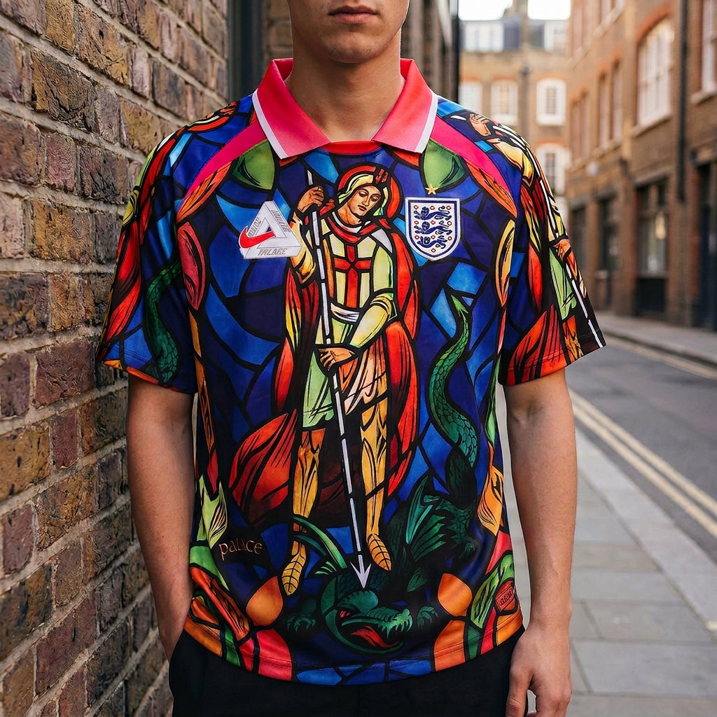 England Nike x Palace Jersey 'Crimson Red'