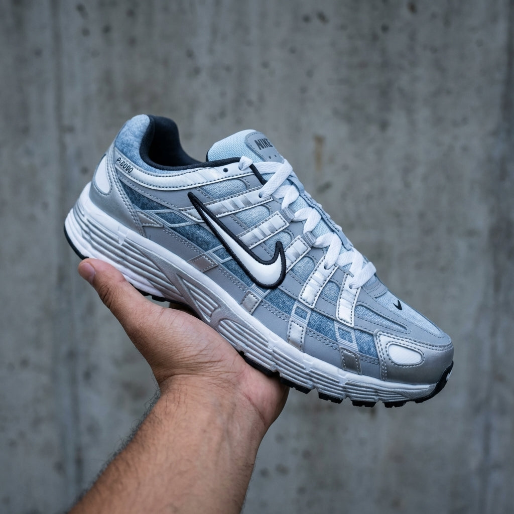 Nike P-6000 'Metallic Silver Wolf Grey'