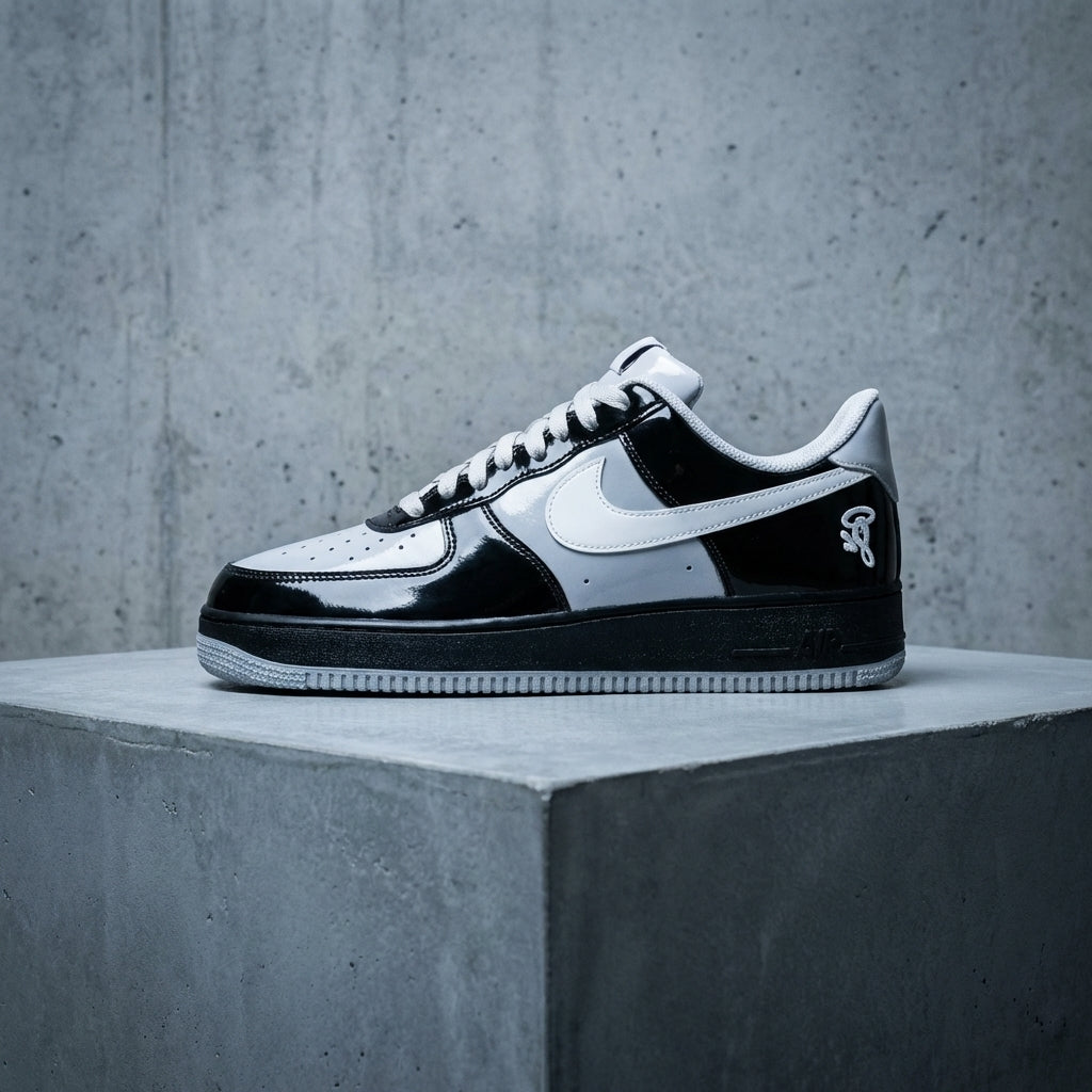 Nike Air Force 1 07 X Syna 'Black and Light Smoke Grey'