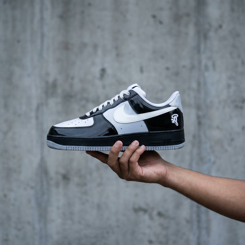 Nike Air Force 1 07 X Syna 'Black and Light Smoke Grey'