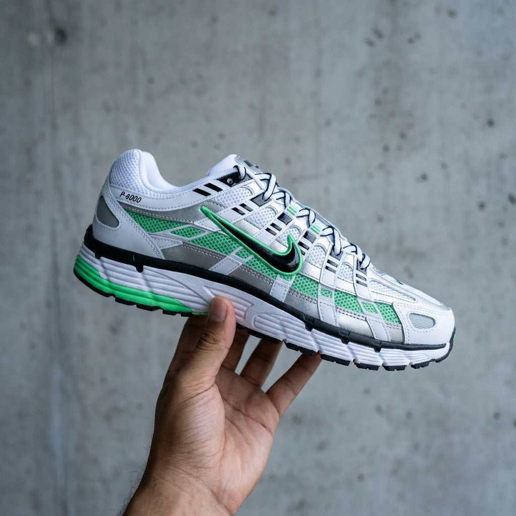 Nike P-6000 'White Spring Green'