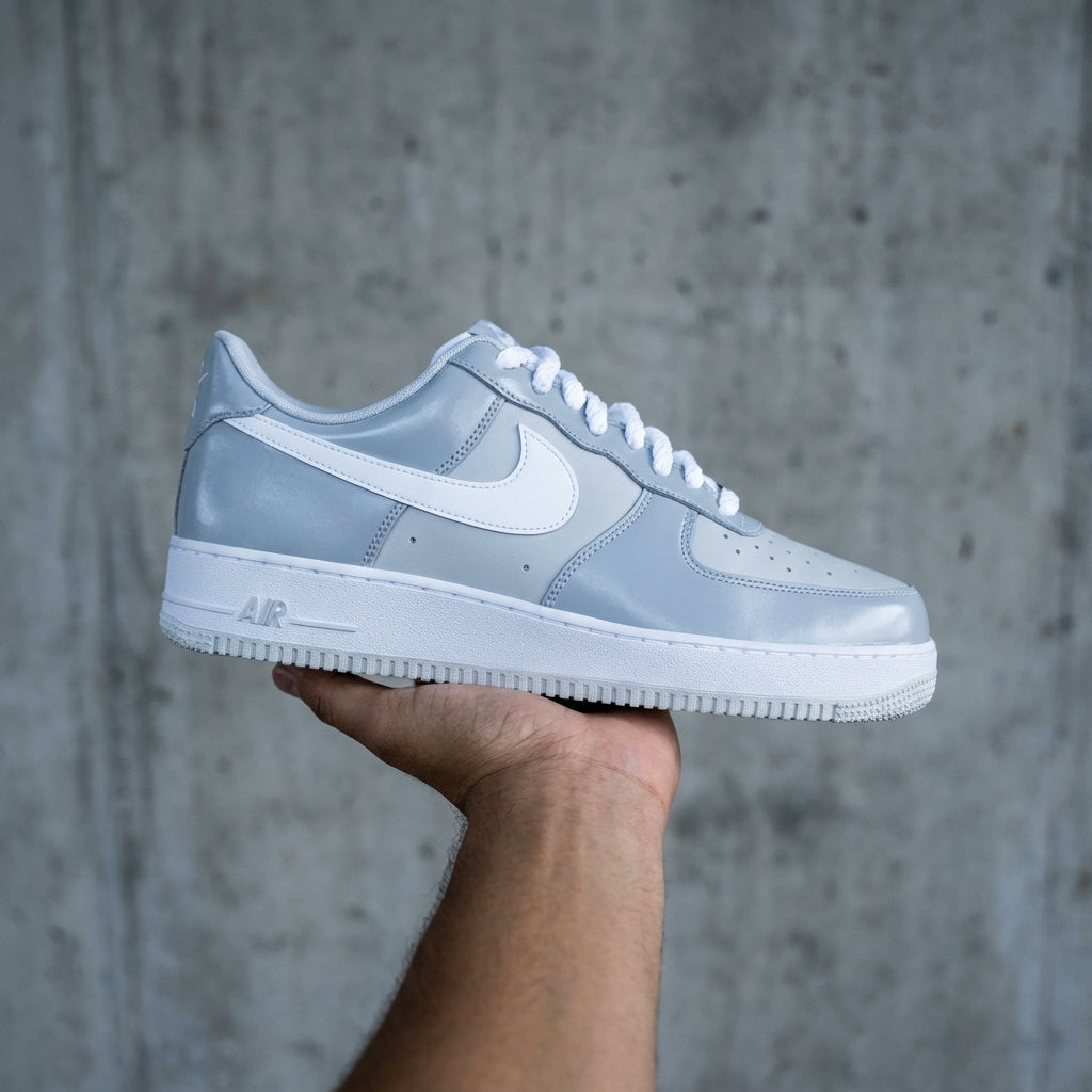 Nike Air Force 1 '07 LV8 'Wolf Grey Patent'