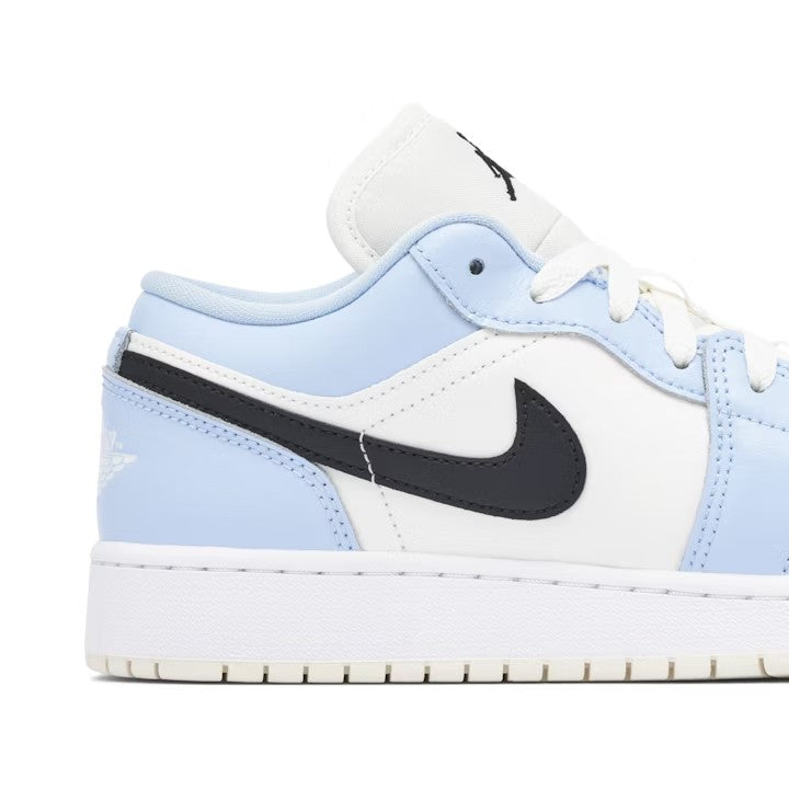 Jordan 1 Low GS 'Ice Blue Black'