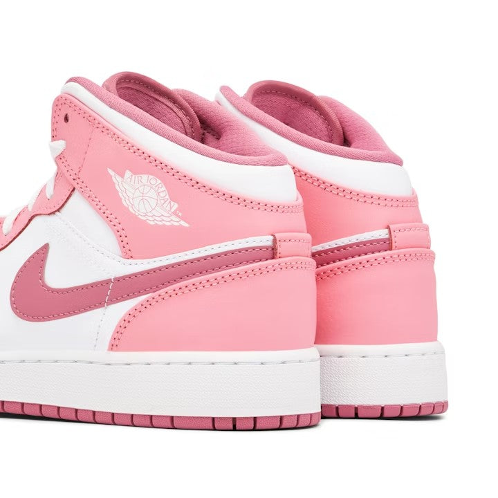 Jordan 1 Mid GS 'Valentine's Day'