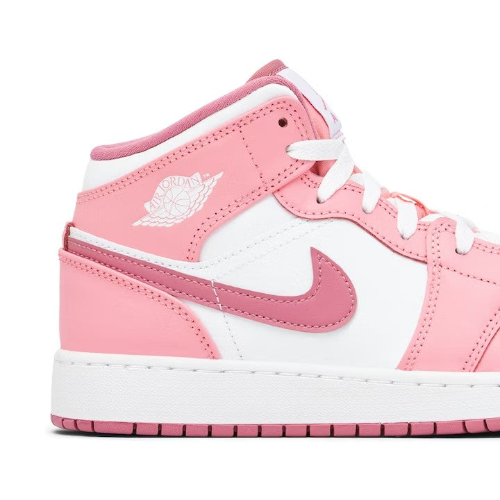 Jordan 1 Mid GS 'Valentine's Day'