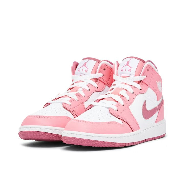 Jordan 1 Mid GS 'Valentine's Day'