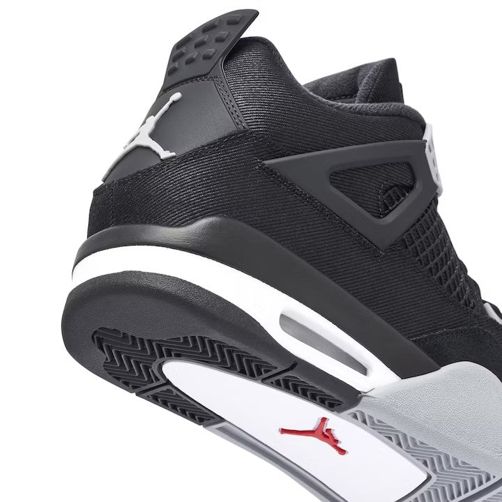 Jordan 4 Retro 'Black Canvas'