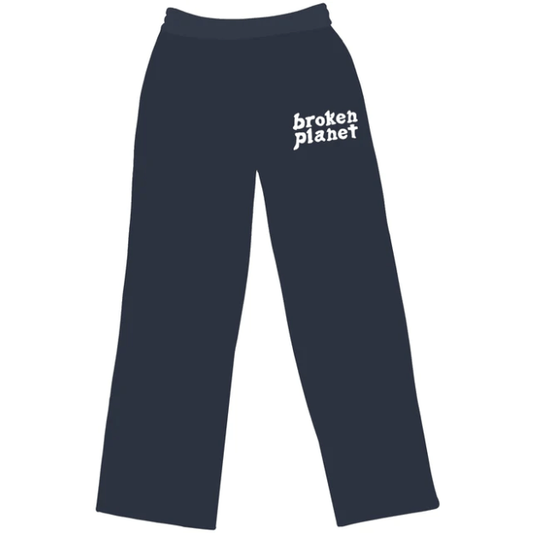 Broken Planet Straight Leg Sweatpants 'Navy'