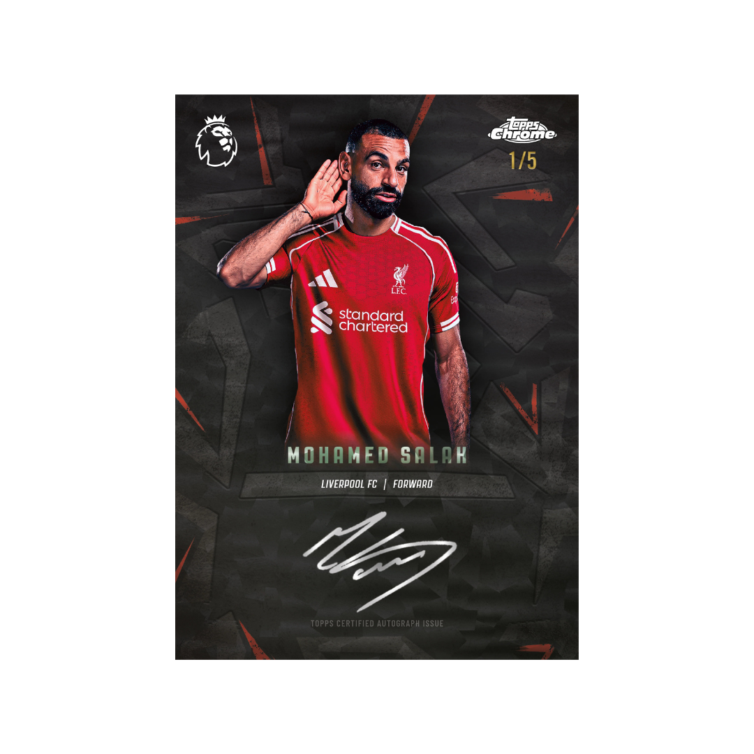 2026 Topps Chrome® Premier League - Hobby Box (Pre-Order)