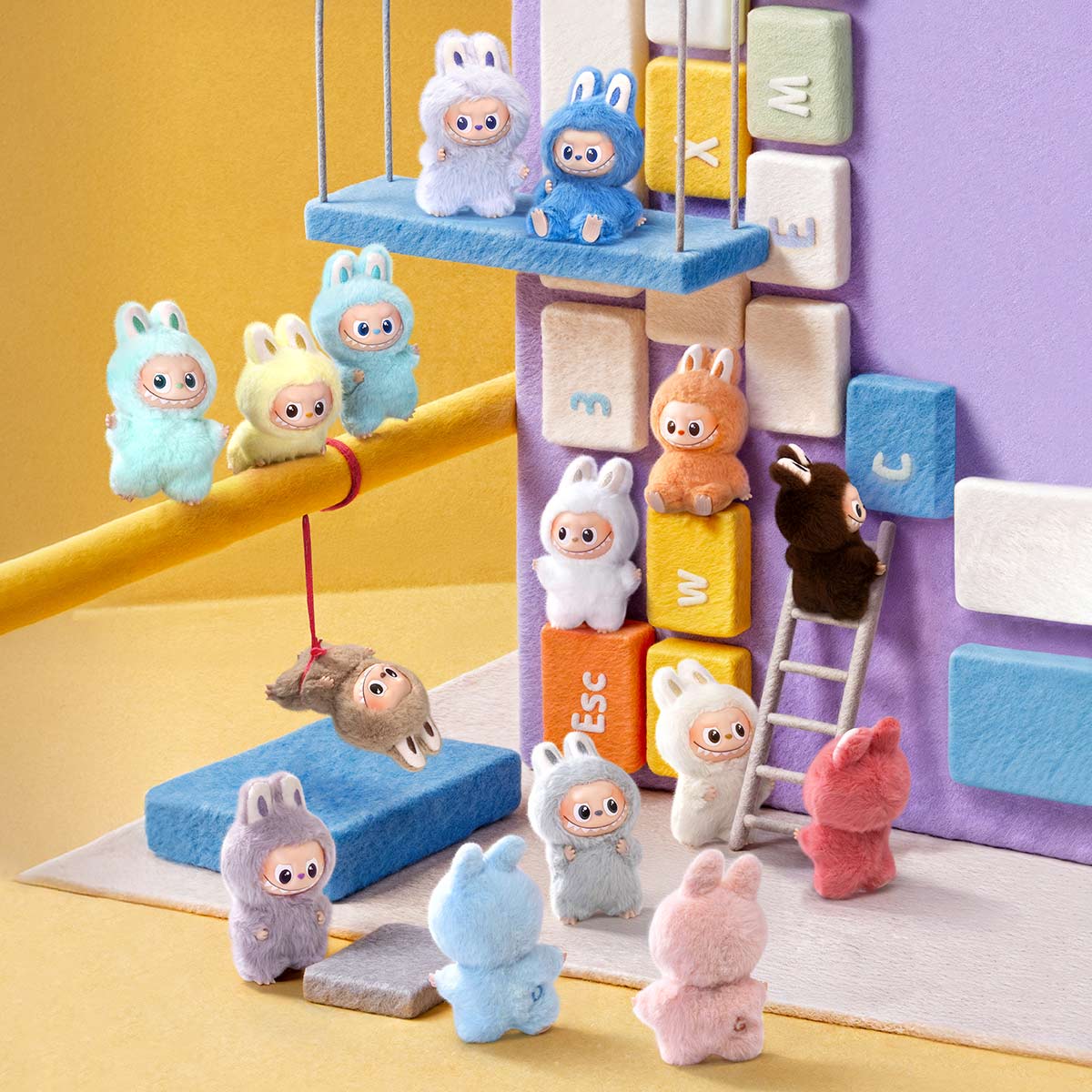 Pop Mart Labubu The Monsters 'Pin For Love' (A-M) Single Blind Box