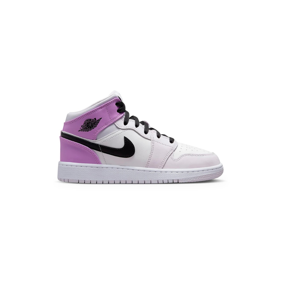 Air Jordan 1 Mid GS 'Barely Grape'