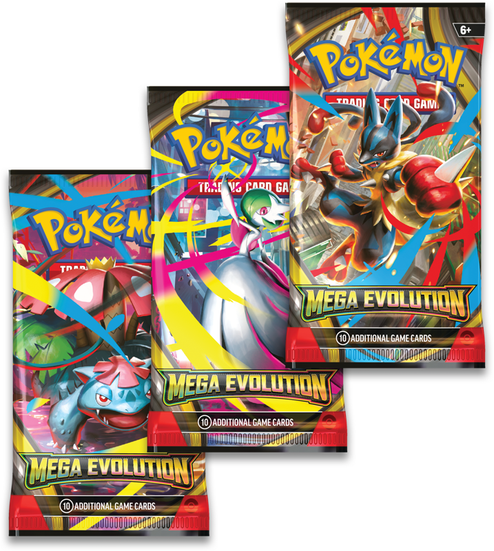 Pokemon TCG - Mega Evolutions 3 Pack Blister Psyduck