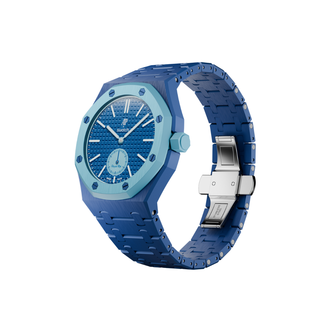 Swatch X Audemars Piguet Royal Pop Bioceramic Watch Strap 'Lan Ba'