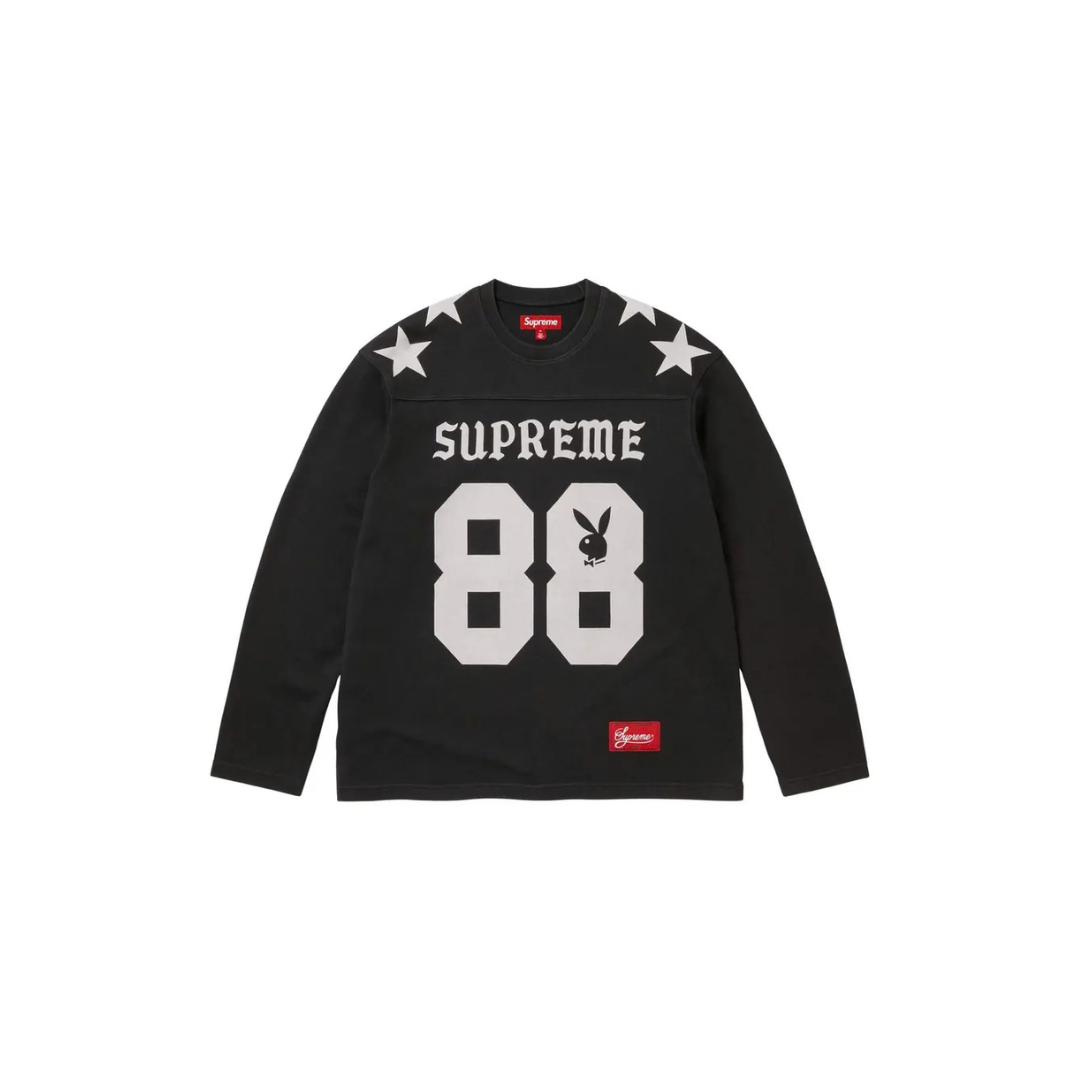 Supreme X Playboy Long Sleeve Top 'Black'