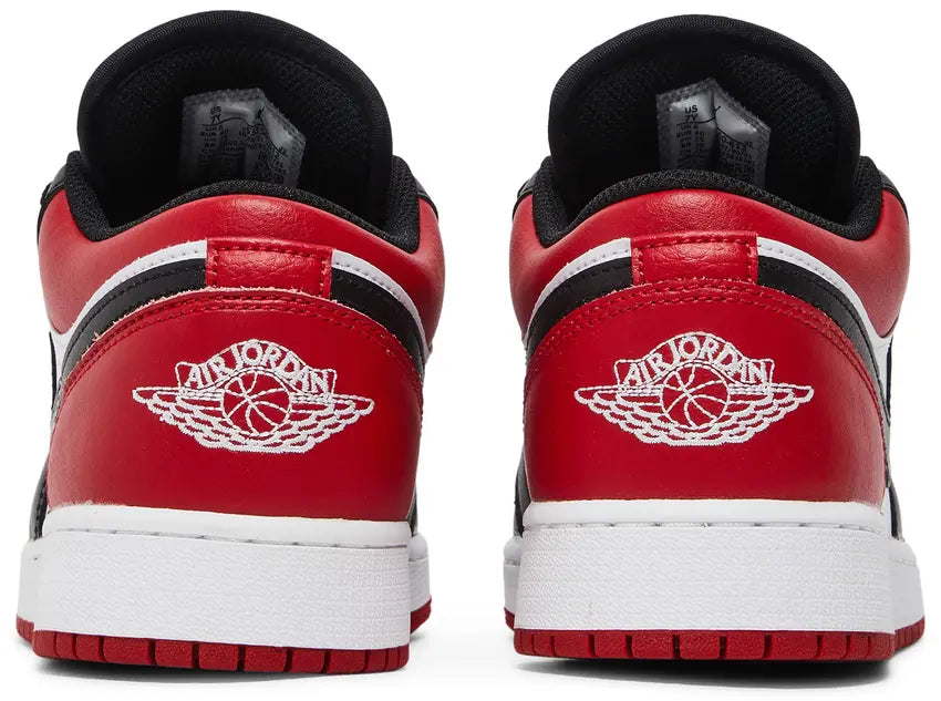 Air Jordan 1 Low GS 'Bred Toe'