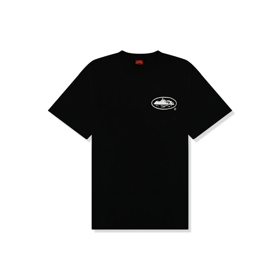 Corteiz 'OG Island' Black White T-Shirt