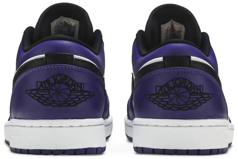 Air Jordan 1 Low 'Court Purple White'