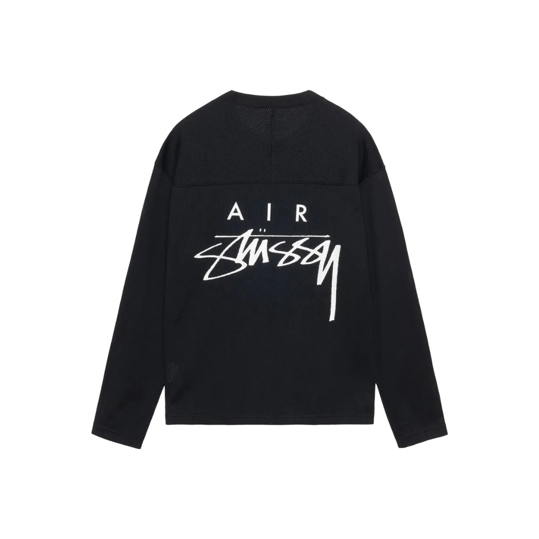 Stussy x Nike Dri Fit Mesh Jersey 'Black'