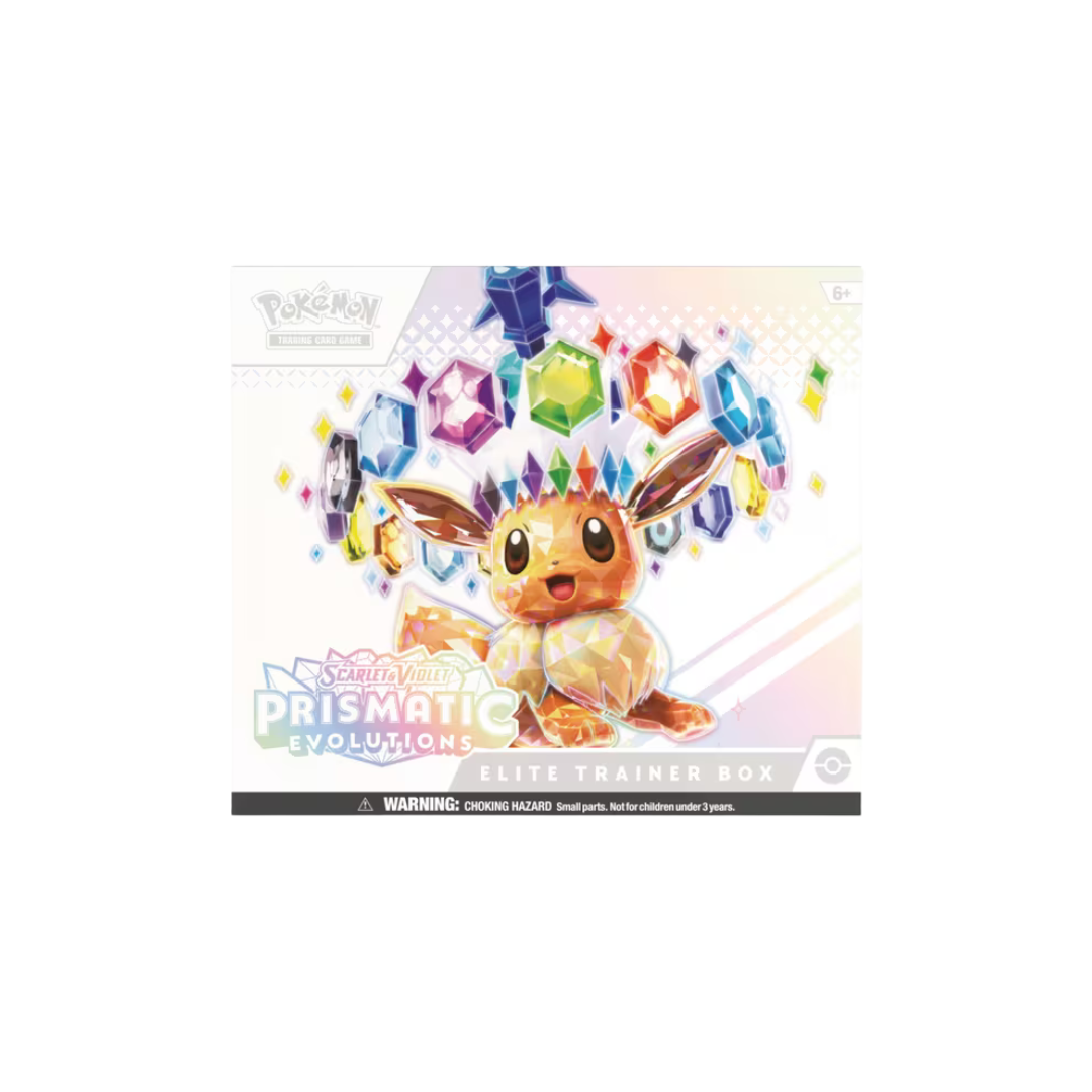 Pokemon TCG: Scarlet & Violet Prismatic Evolutions Elite Trainer Box