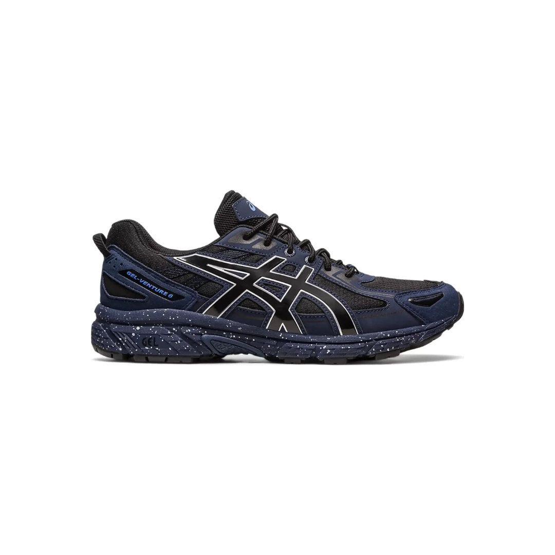 Asics Gel-Venture 6 Black/ Navy & Silver