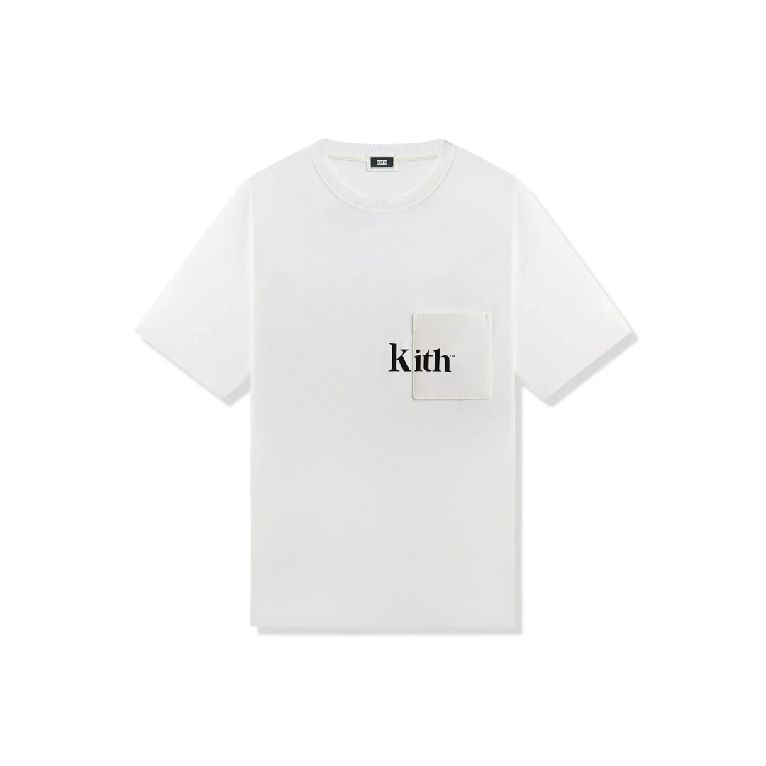 Kith Quinn White Black T-Shirt