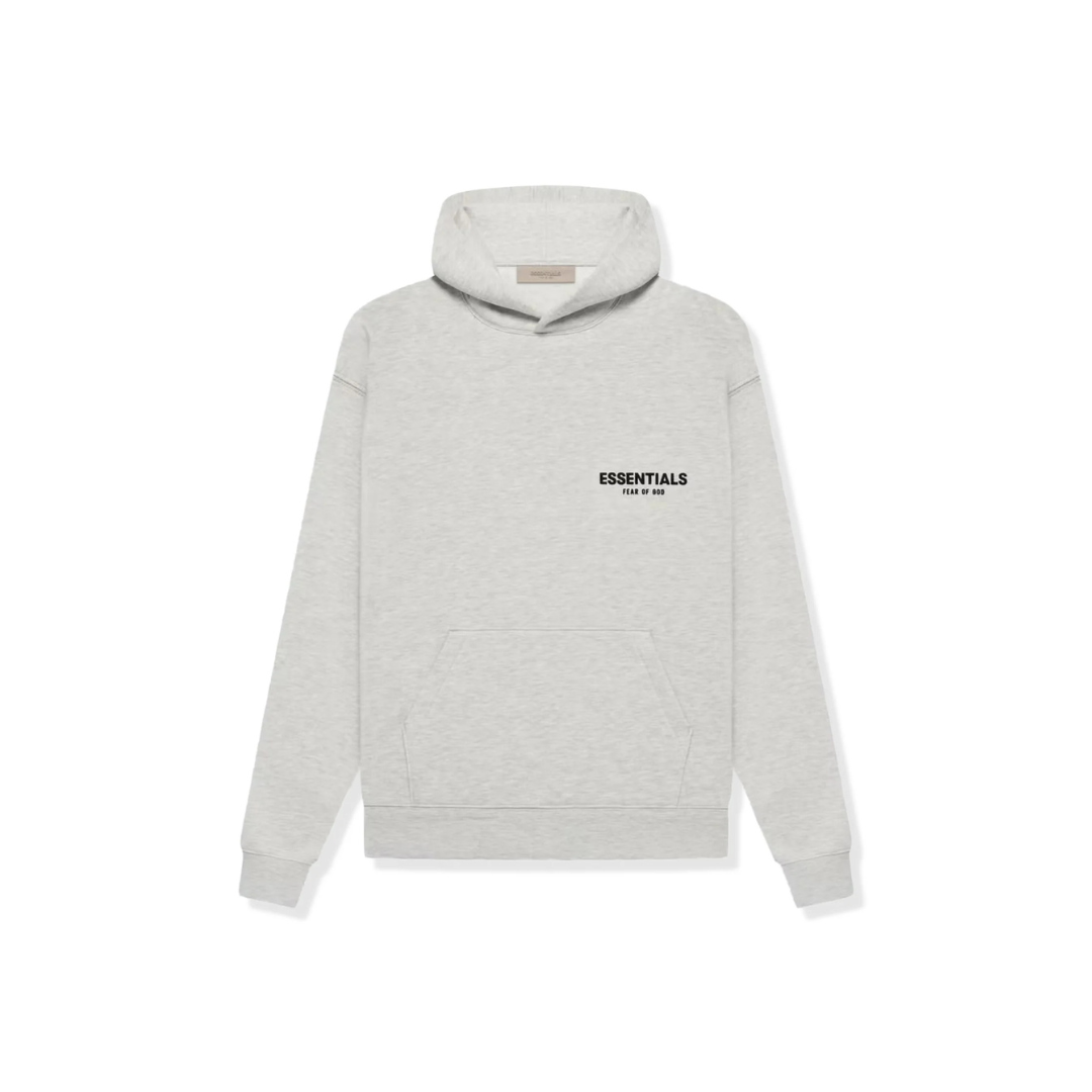 Fear of God Essentials Hoodie 'Light Oatmeal' (SS22)