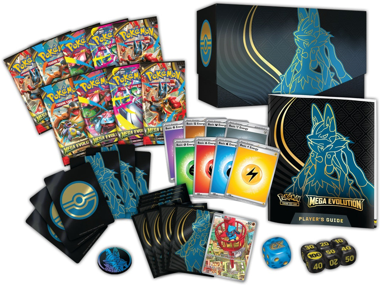 Pokemon TCG Mega Evolution Elite Trainer Box Lucario - Pre-Order
