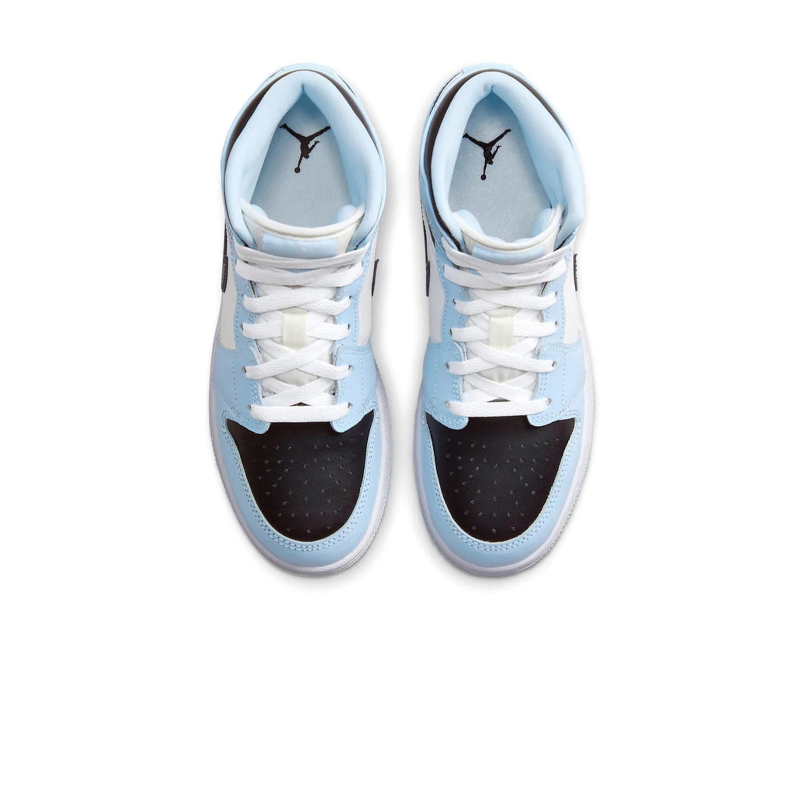 Air Jordan 1 Mid 'Ice Blue Black' GS