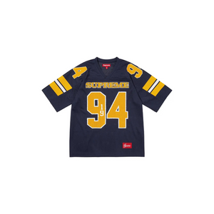 Supreme Sequin Football Jersey 'Navy'
