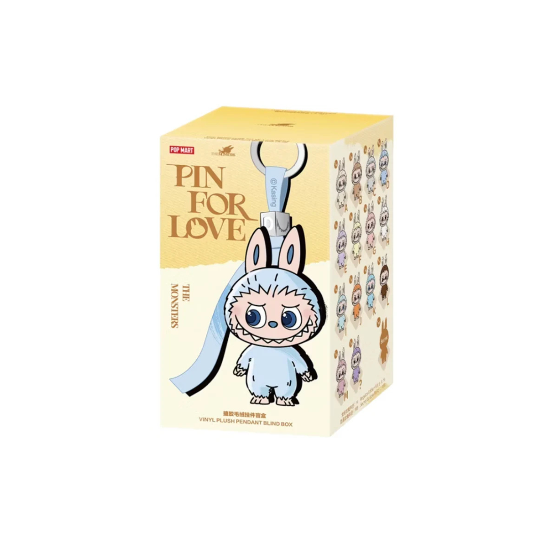 Pop Mart Labubu The Monsters 'Pin For Love' (A-M) Single Blind Box