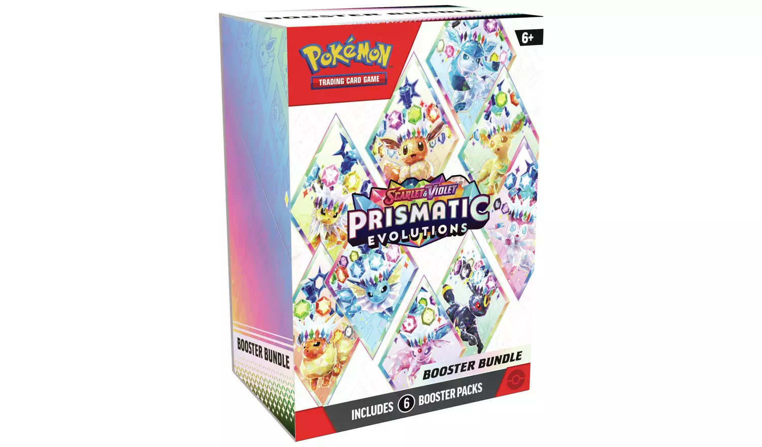 Pokemon TCG Prismatic Evolution Booster Trading Card Bundle