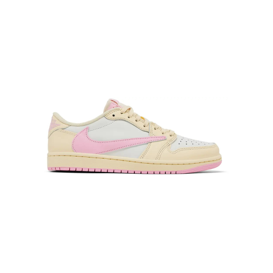 Air Jordan 1 Low OG X Travis Scott 'Shy Pink'