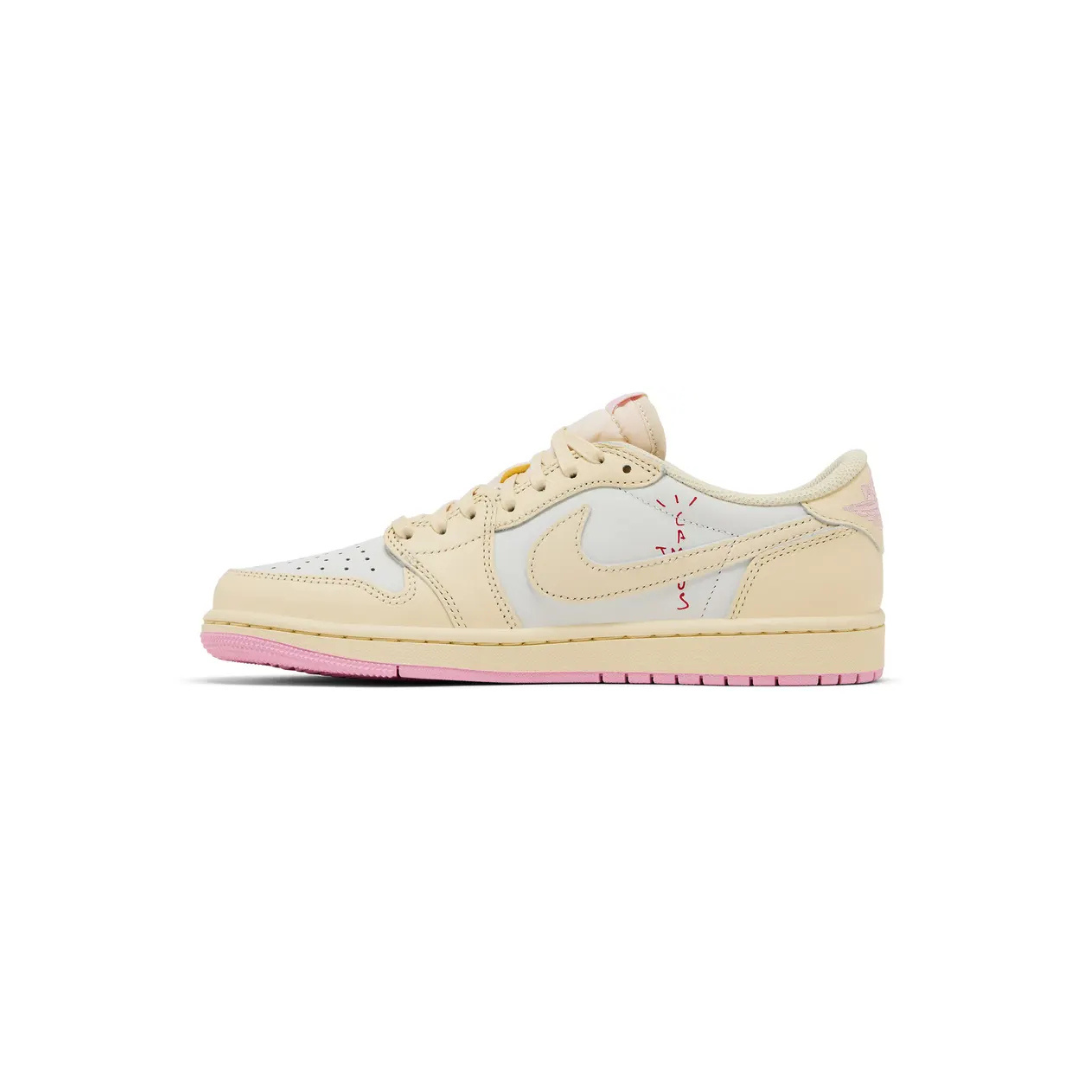 Air Jordan 1 Low OG X Travis Scott 'Shy Pink'