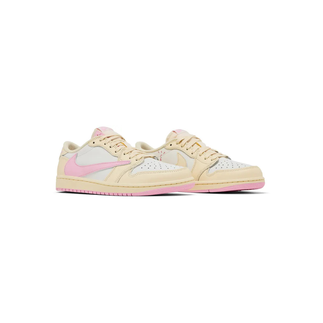 Air Jordan 1 Low OG X Travis Scott 'Shy Pink'