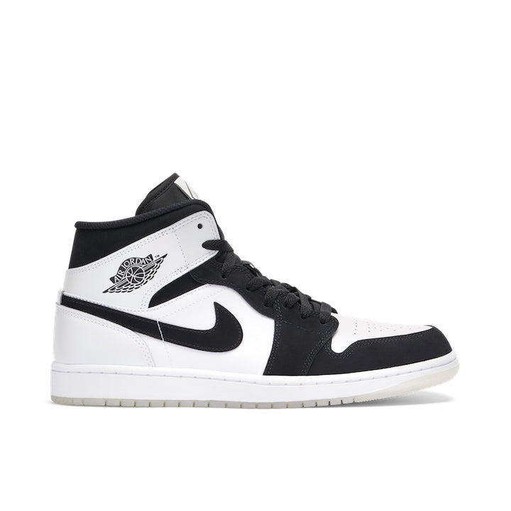 Jordan 1 Mid 'Diamond White'