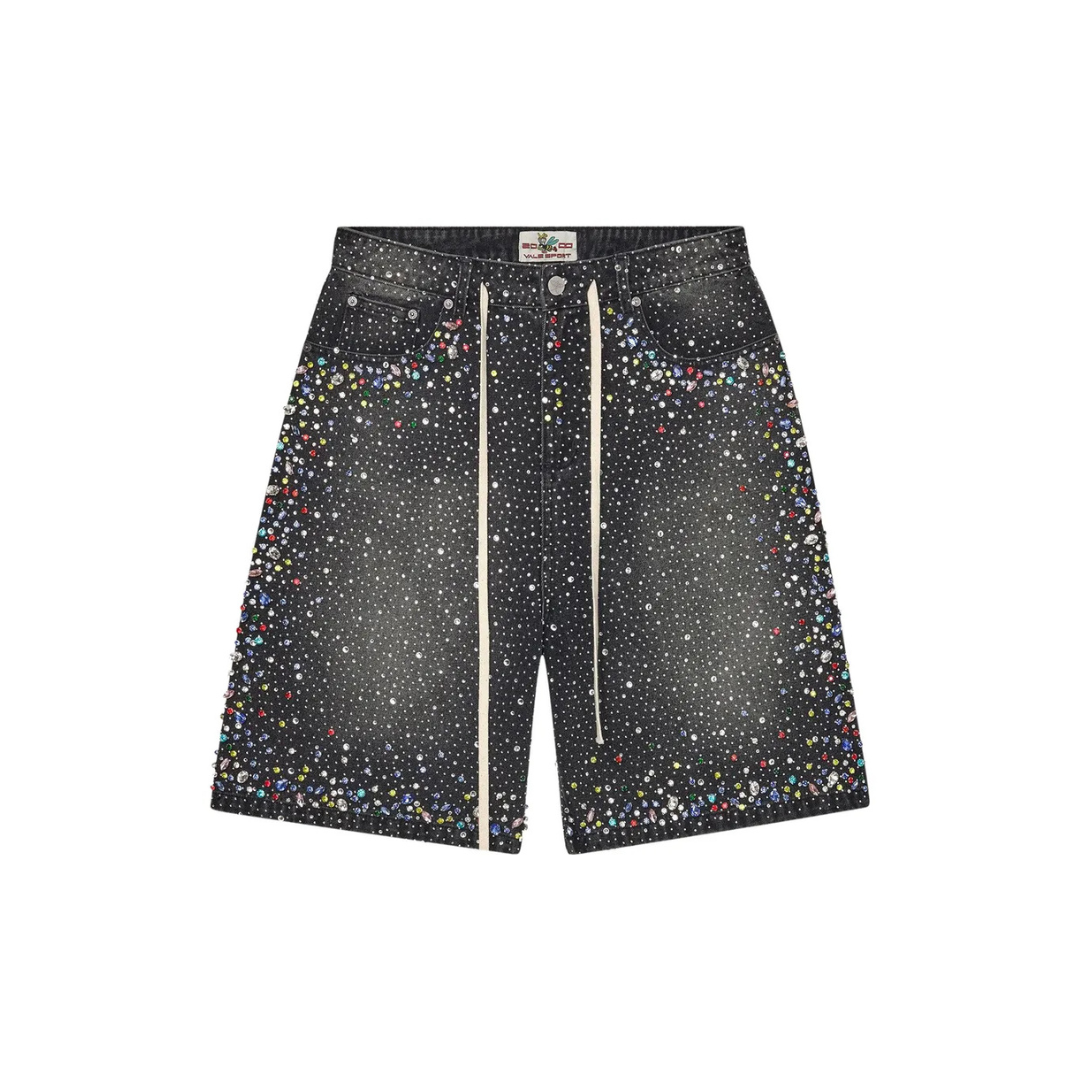 Valley Dreams - Vale Forever Rainstorm V2 Jorts 'Black'